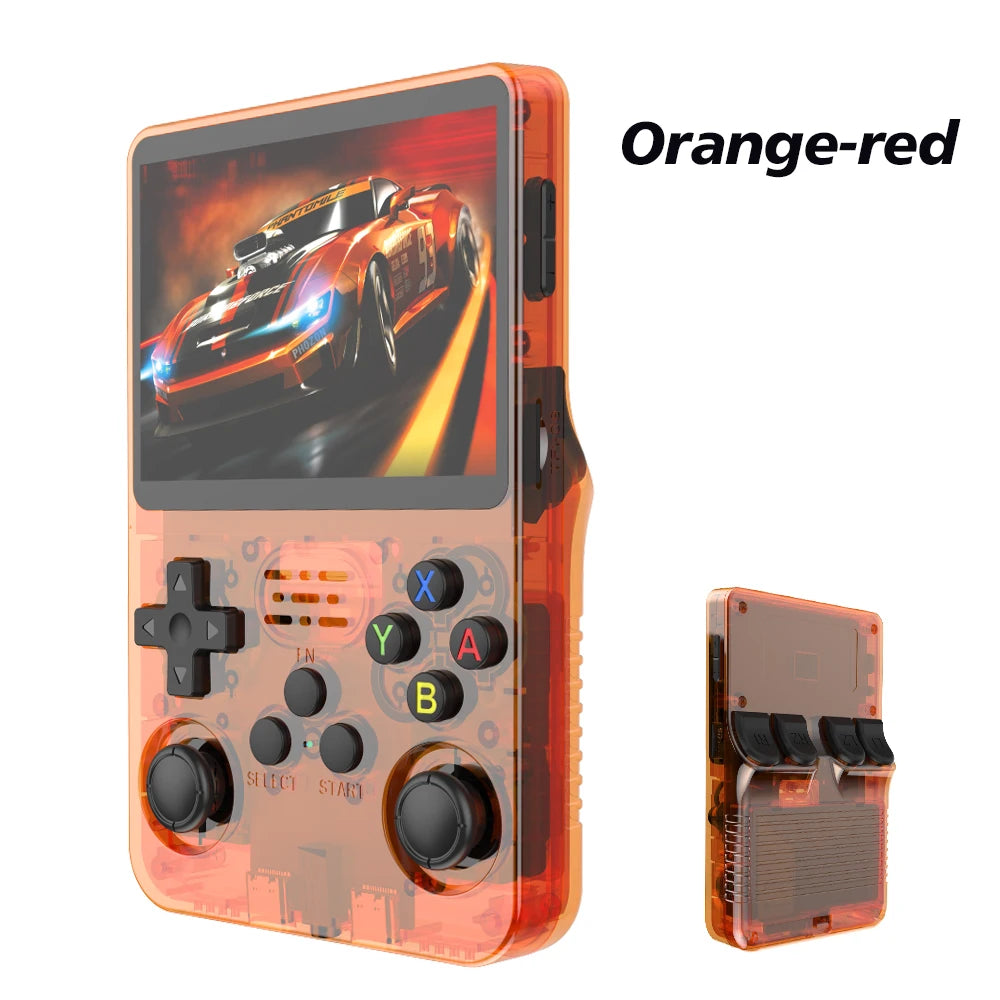 R36S 128GB Retro Handheld Game Console - 3.5" IPS Screen, 128GB Games