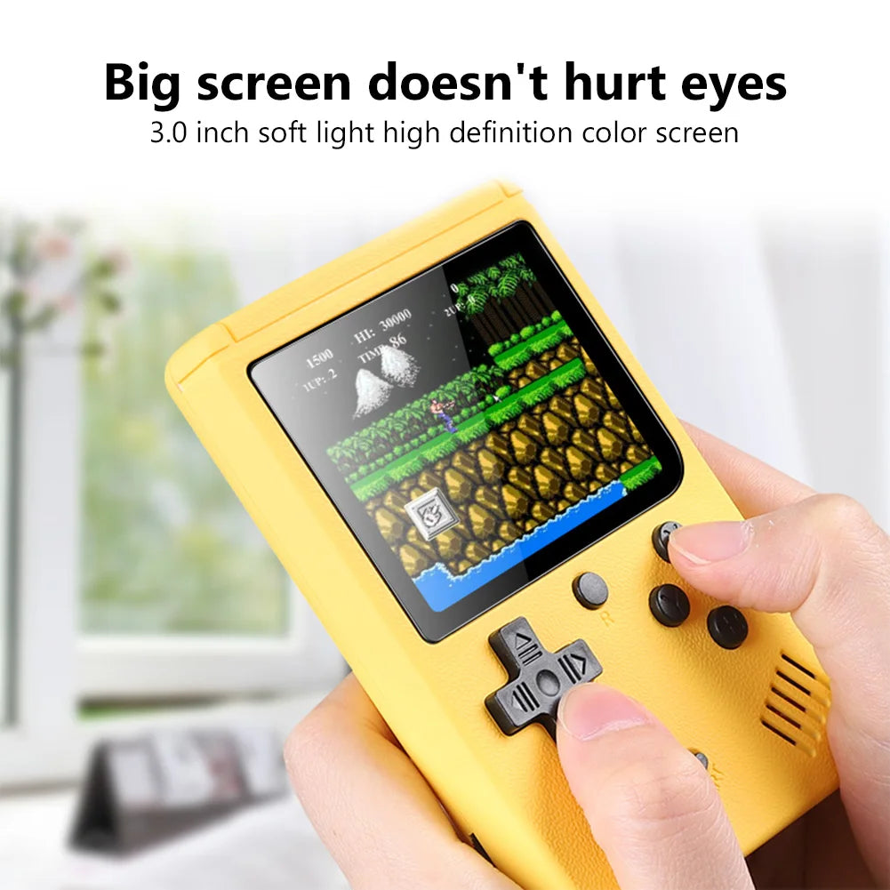 500-in-1 Portable Handheld Game Console for Kids - Mini Electronic Video Game Toy