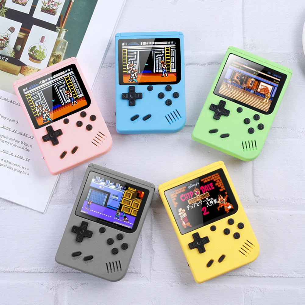 500-in-1 Portable Handheld Game Console for Kids - Mini Electronic Video Game Toy