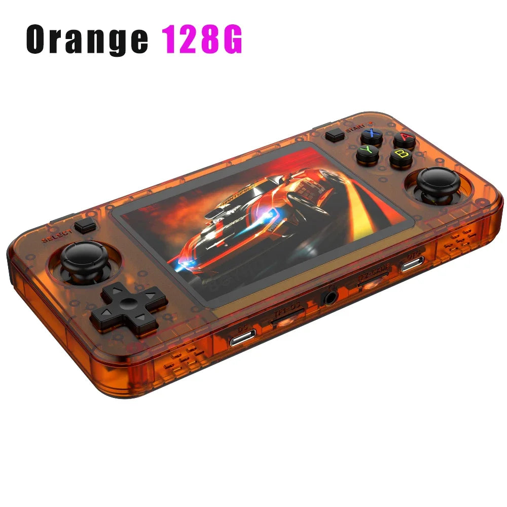 R36H Retro Game Console - 3.5" IPS Screen, 15,000 Games, 3000mAh, 128GB