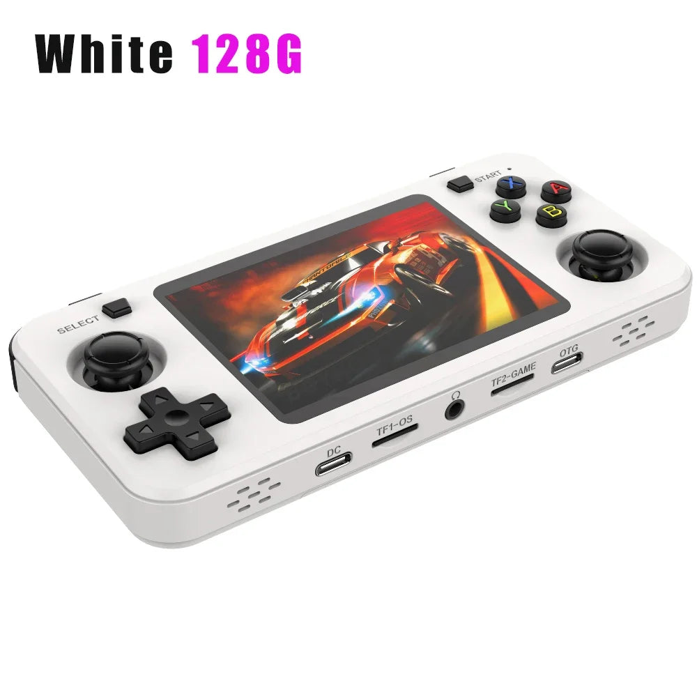 R36H Retro Game Console - 3.5" IPS Screen, 15,000 Games, 3000mAh, 128GB