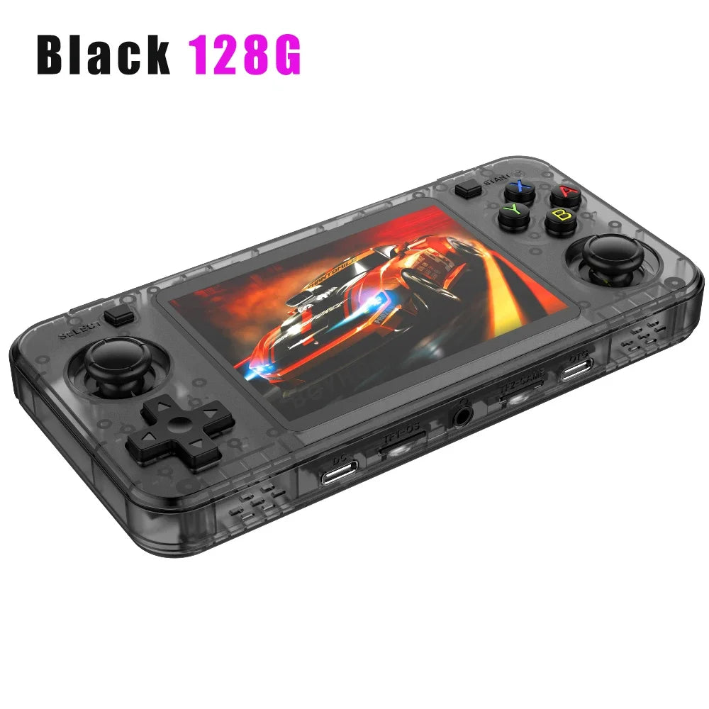 R36H Retro Game Console - 3.5" IPS Screen, 15,000 Games, 3000mAh, 128GB