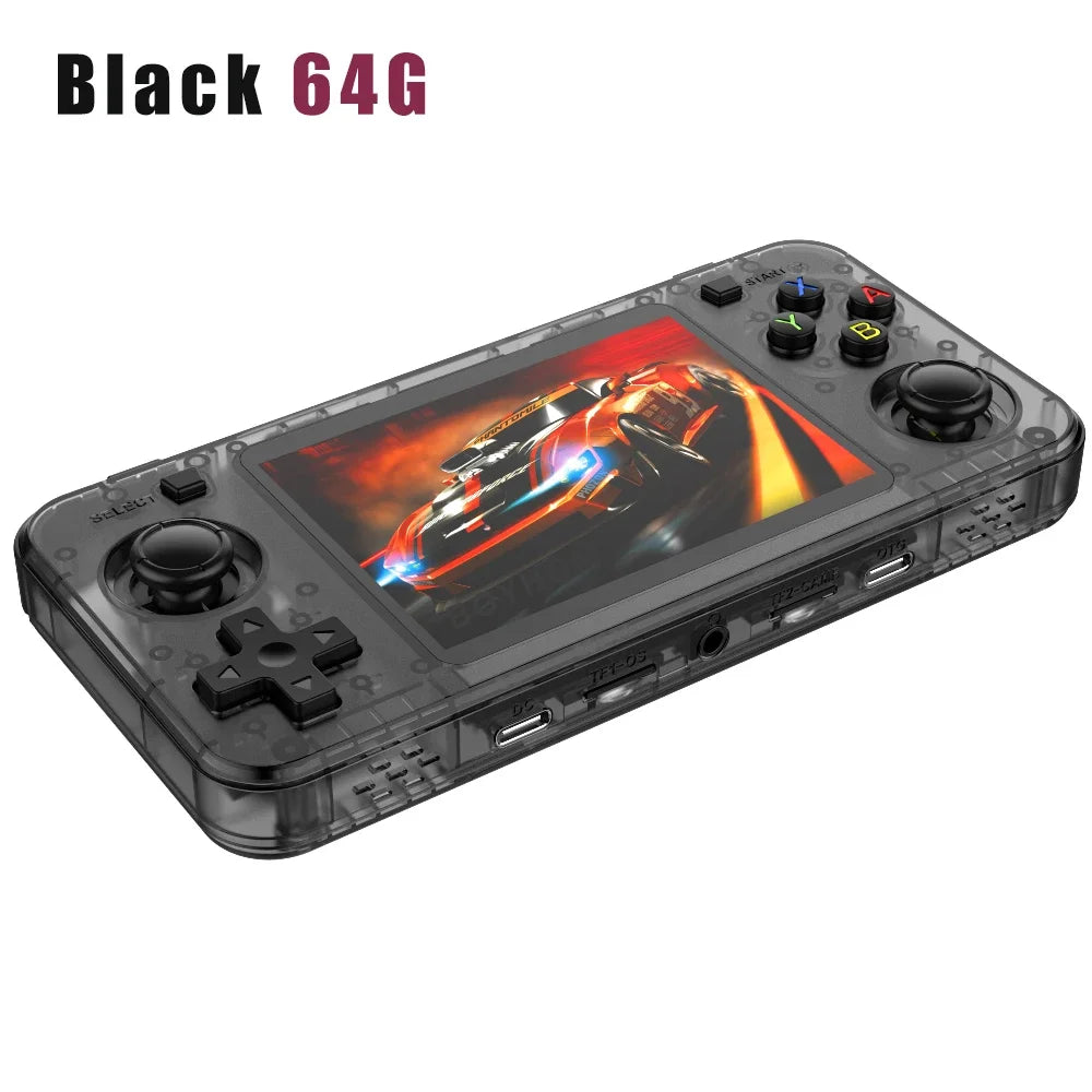 R36H Retro Game Console - 3.5" IPS Screen, 15,000 Games, 3000mAh, 128GB